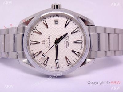 Swiss Omega Seamaster 15 007 Gauss White Face Watch - AAA Replica
